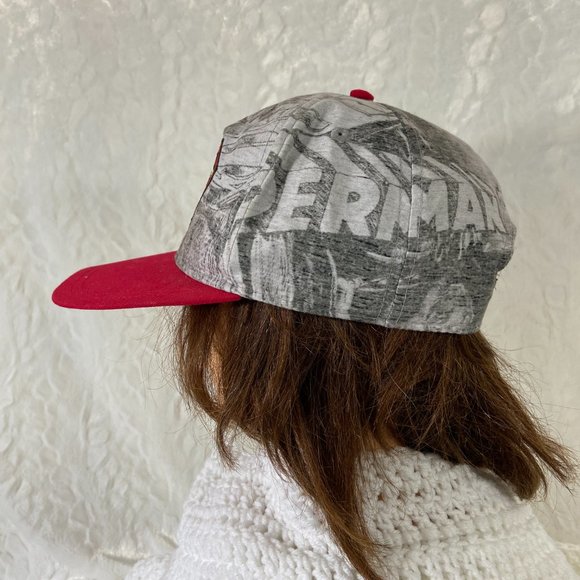 DC Comics Superman Camouflage Youth Snapback Hat - Picture 3 of 8